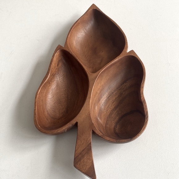 Wooden leaf accent - Picture 2 of 8